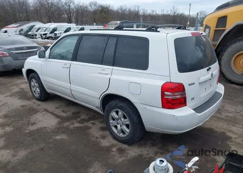 2003 Toyota Highlander V6 from USA, damaged, VIN JTEGF21A530086275